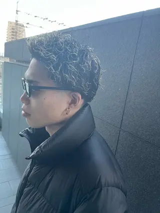 パーマ メンズ 髪質改善・艶カラー 加茂瑞希のヘアスタイル