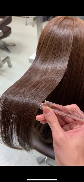 ロング 美髪矯正✨美髪特化 /新井優馬のヘアスタイル