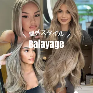 ロング カラー ギャルの女神/ Lapisシオンのヘアスタイル