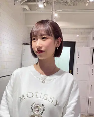 カラー ALBUM銀座‪‪ RURUKA‪‪❤︎のヘアスタイル