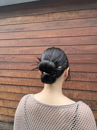 ヘアアレンジ 誰もが憧れる艶髪🫶 /縮毛矯正✨🫧のヘアスタイル