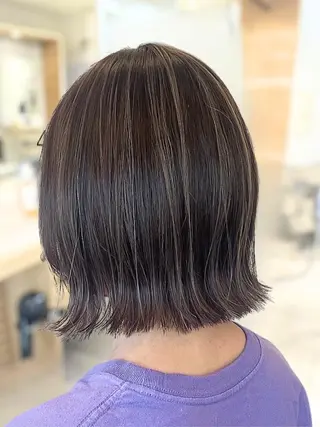 ミディアム 谷内 涼太のヘアスタイル