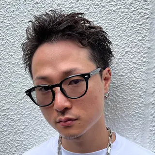 ショート メンズ SWAG BARBER STUDIO所属・岩下 直生のヘアスタイル
