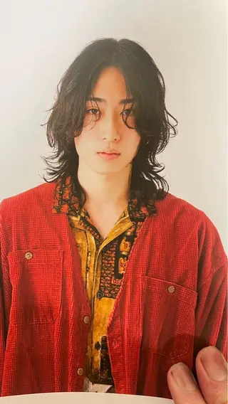 ショート パーマ メンズ boucle所属・浅岡 昭汰のヘアスタイル