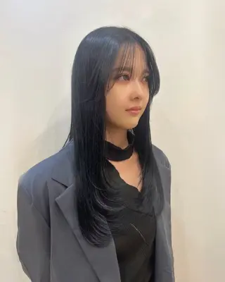 ロング LUNA🌙韓国ヘア 🌙レイヤーカットのヘアスタイル