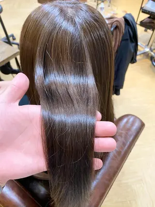 カラー 髪質改善 ヒデのヘアスタイル