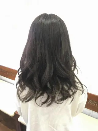 セミロング カラー Rise Heart 中村 裕介のヘアスタイル
