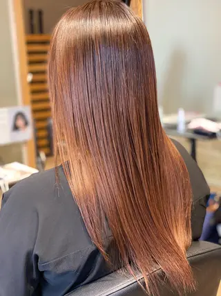 ロング パーマ 関口 友行のヘアスタイル