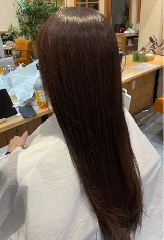 ロング カラー parfait【パルフェ】所属・🪻艶カラー/艶 縮毛矯正/俊🪻のヘアスタイル