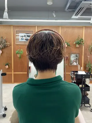 ショート 鶴井 美空のヘアスタイル