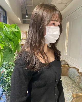 ロング 原 菜帆のヘアスタイル