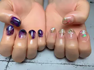 ネイル 菅野 愛花のネイルデザイン