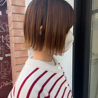 ミディアム RURI韓国ボブ 🇰🇷タッセルボブのヘアスタイル