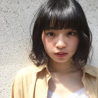 ショート パーマ 銀座🤍ボブ/ ミディアム/佐野夢美のヘアスタイル