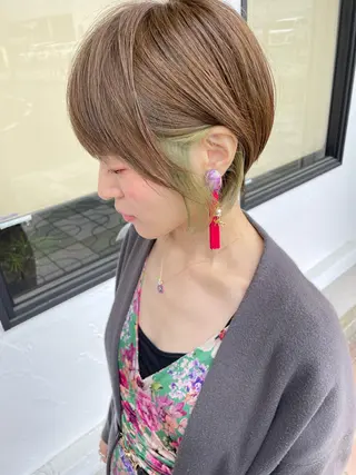 ショート hair terra ce M奈良店のヘアスタイル