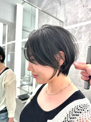 ショート ショート/似合わせ/ 透明感カラー古市唯人のヘアスタイル