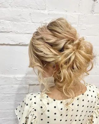 ロング まつパ・ヘアセット ♡Chinami♡のマツエク・マツパデザイン