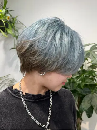 ショート 加本 翼のヘアスタイル