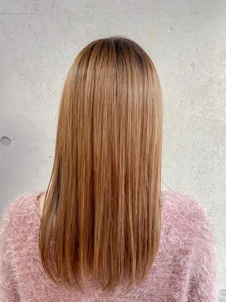 ロング 川端 康介のヘアスタイル