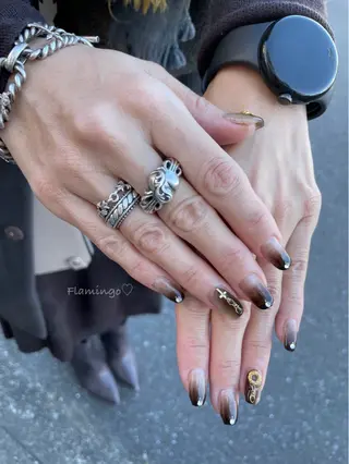 ネイル 40代からの爪を守る ×ケア重視サロン♡のネイルデザイン