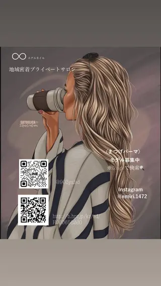 マツエク・マツパ ♾nail 恵美のマツエク・マツパデザイン