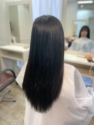 ロング カラー 韓国ヘア🤍髪質改善 🇰🇷AKANEのヘアスタイル
