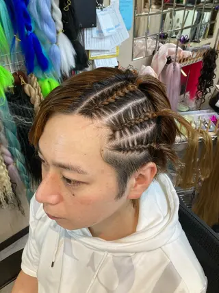 メンズ scamp所属・井島 翠のヘアスタイル