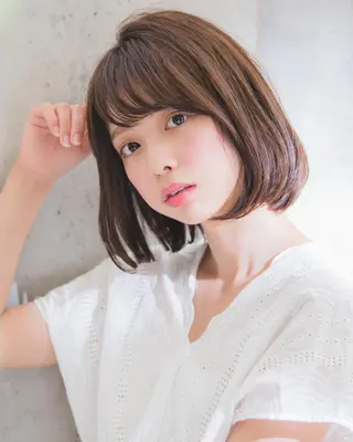 ショート カラー 宮澤 タケル ミディアムヘアのヘアスタイル