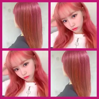 セミロング カラー 韓国🫧アイドルヘア 🎀みづきのヘアスタイル
