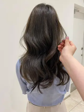 ロング カラー ヘアアレンジ 美髪矯正/ 伊藤 更のヘアスタイル