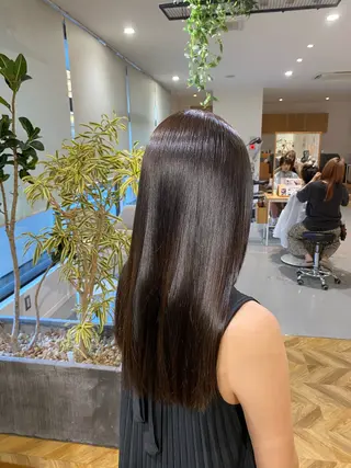 セミロング カラー yate'/ Wカラー/小出捷也のヘアスタイル