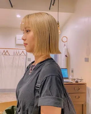 ショート 板谷みさき /艶ボブ/藤沢美容室のヘアスタイル