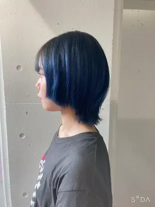 ショート カラー ミルミー美容室所属・🦄💒💓齎藤 七海子🦄💒💓のマツエク・マツパデザイン