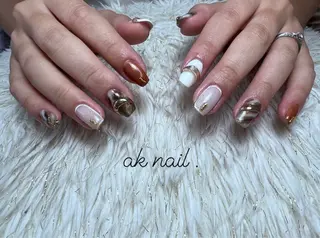 ネイル ak nail .のネイルデザイン
