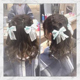 ヘアアレンジ ヘアセット/着付け 𓇼 松本 夏美𓇼のヘアスタイル