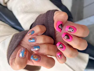 ネイル ネイルズシャトン トップネイリスト牛島のネイルデザイン