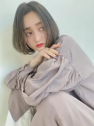 ミディアム カラー ⭐️Shelter by TOKYO⭐️のヘアスタイル