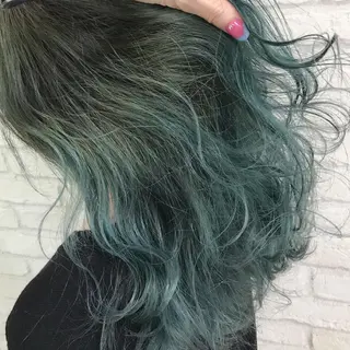ミディアム カラー 横浜🍒カット エクステ/RIEのヘアスタイル