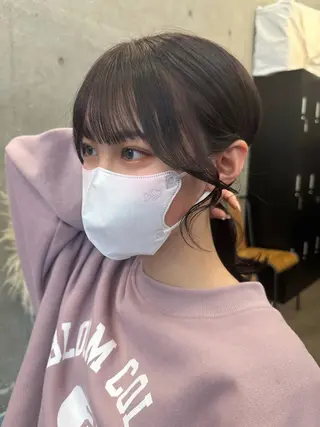 ロング SALOWIN原宿AROA店所属・顔まわり神カット✂︎ 齋藤雄大【表参道】のヘアスタイル