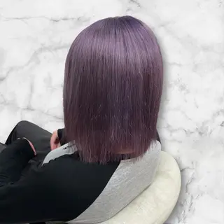 ミディアム カラー セルバ所属・HIRORO ブリーチ/ハイトーンのヘアスタイル