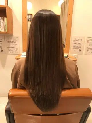 ロング ツヤ髪専門美容師 桑原 和誠のヘアスタイル