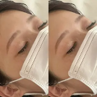 アイブロウ 喜友名 ウララのヘアスタイル
