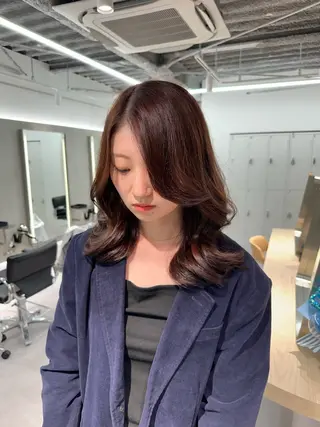 セミロング カラー パーマ ヘアアレンジ メンズ キッズ 🌟代表 Yuito🌟のヘアスタイル