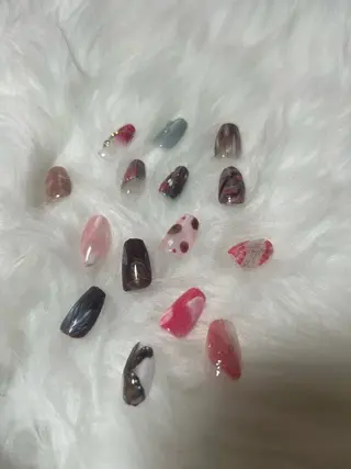 キッズ ネイル nail salonmaple所属・Mapleおばさん 泉佐野の魔法使いのネイルデザイン