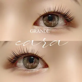 マツエク・マツパ アイブロウ GRANDEcara 栄　Miki🍀のマツエク・マツパデザイン