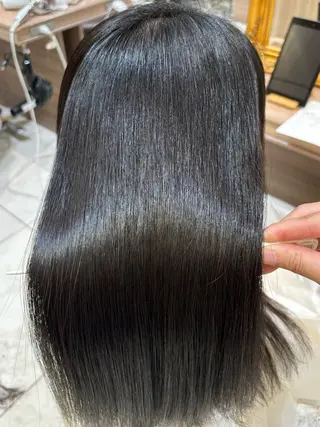 セミロング 🥀縮毛矯正🥀 川﨑和希のヘアスタイル