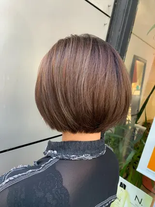ショート カラー ヘッドスパ/栄 /久屋大通/岡戸のヘアスタイル