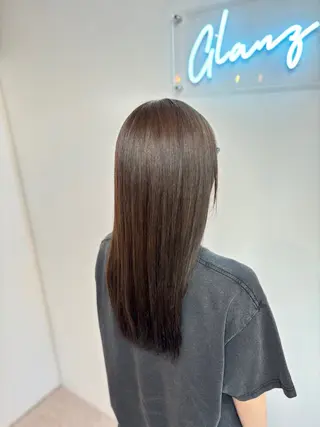 ロング GLANZ 帆乃香のヘアスタイル