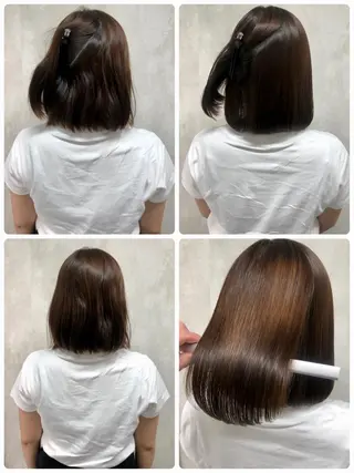 ショート 満足度⭕️縮毛矯正師 谷口にお任せを👍のヘアスタイル