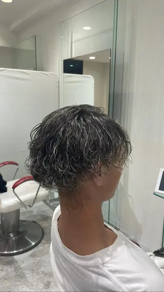 カラー パーマ メンズ メンズカット/パーマ / ryo🐉のヘアスタイル